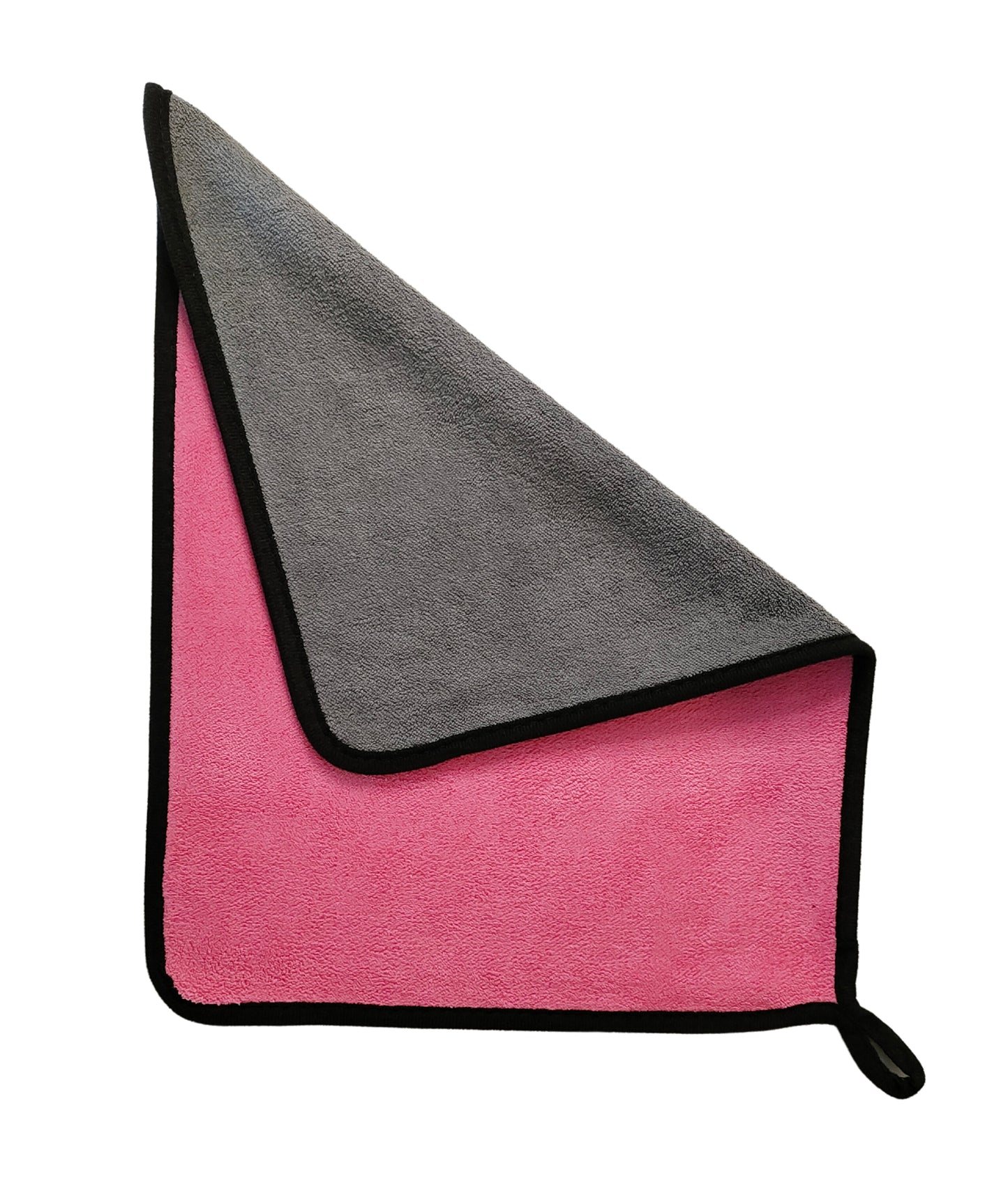 Pink Coloured Microfiber cloth duster front & Back side
