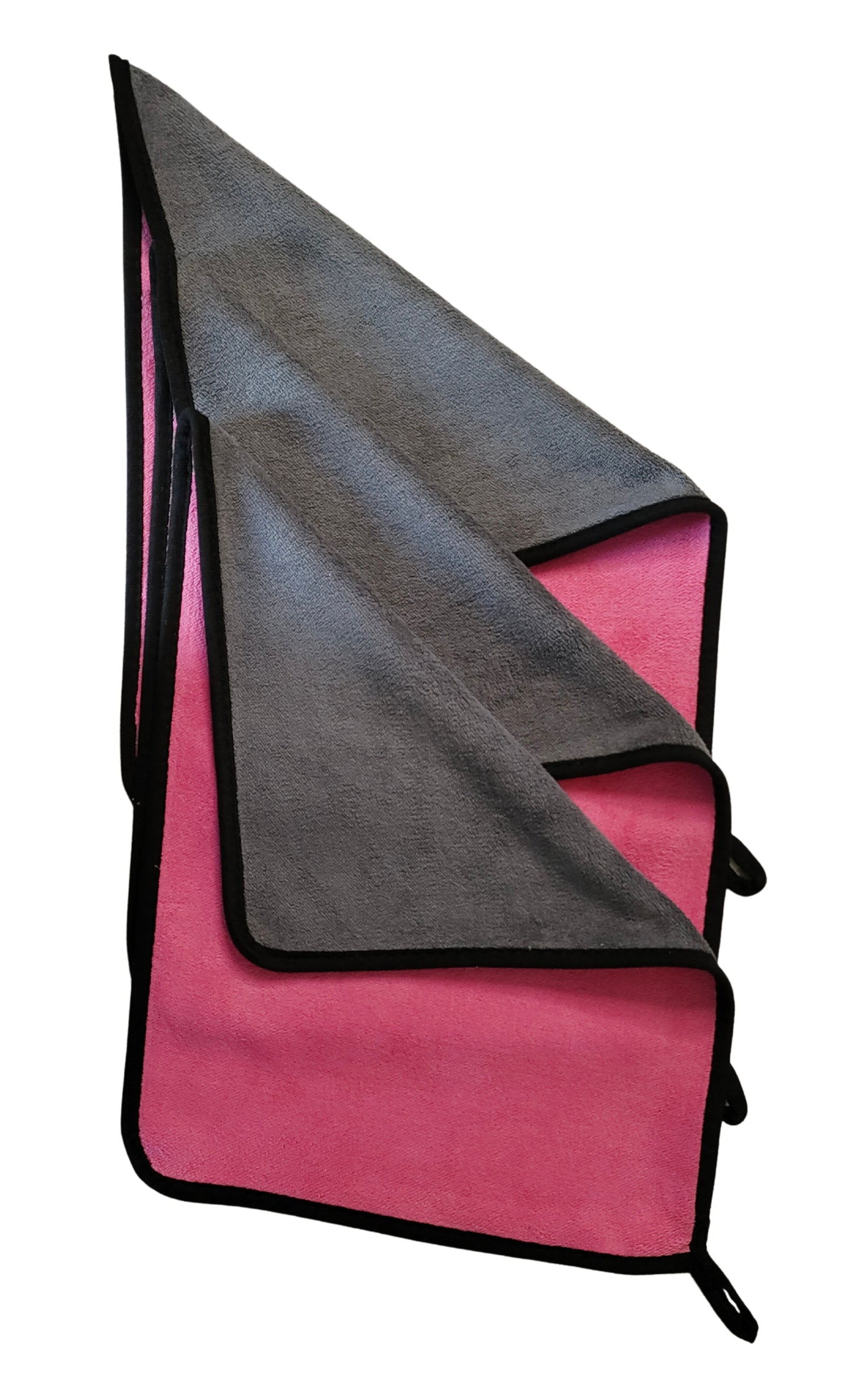 Pink Coloured Microfiber cloth duster front & Back side set of 3