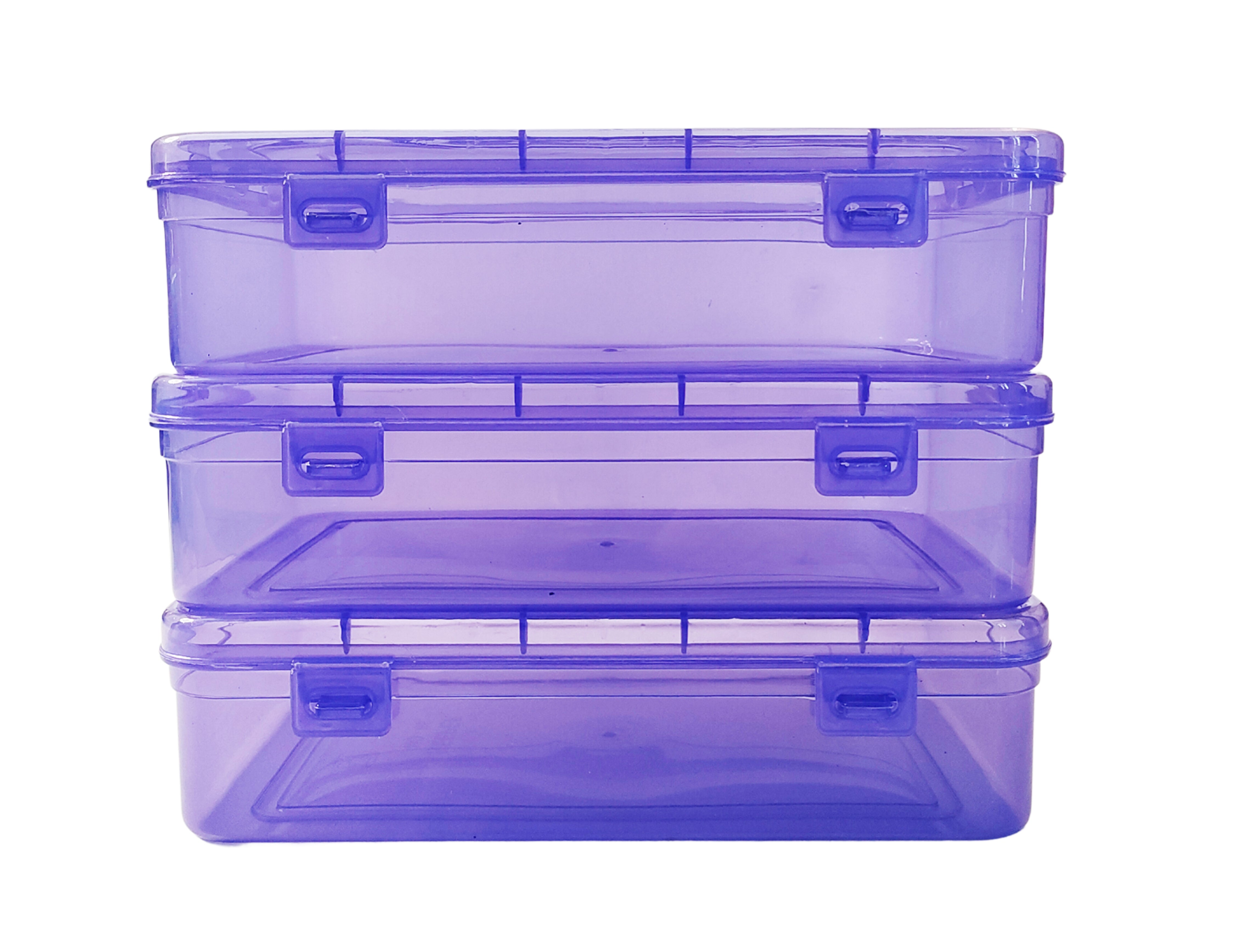 Buy Big Feliz Green Plastic Storage Box- Set of 3, Rectangular Online –  Feliz Enterprises