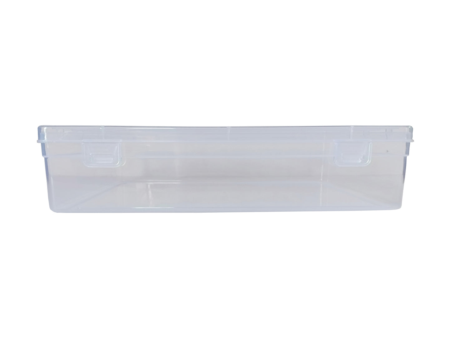 Clear Plastic Extra Large Storage Boxes front view