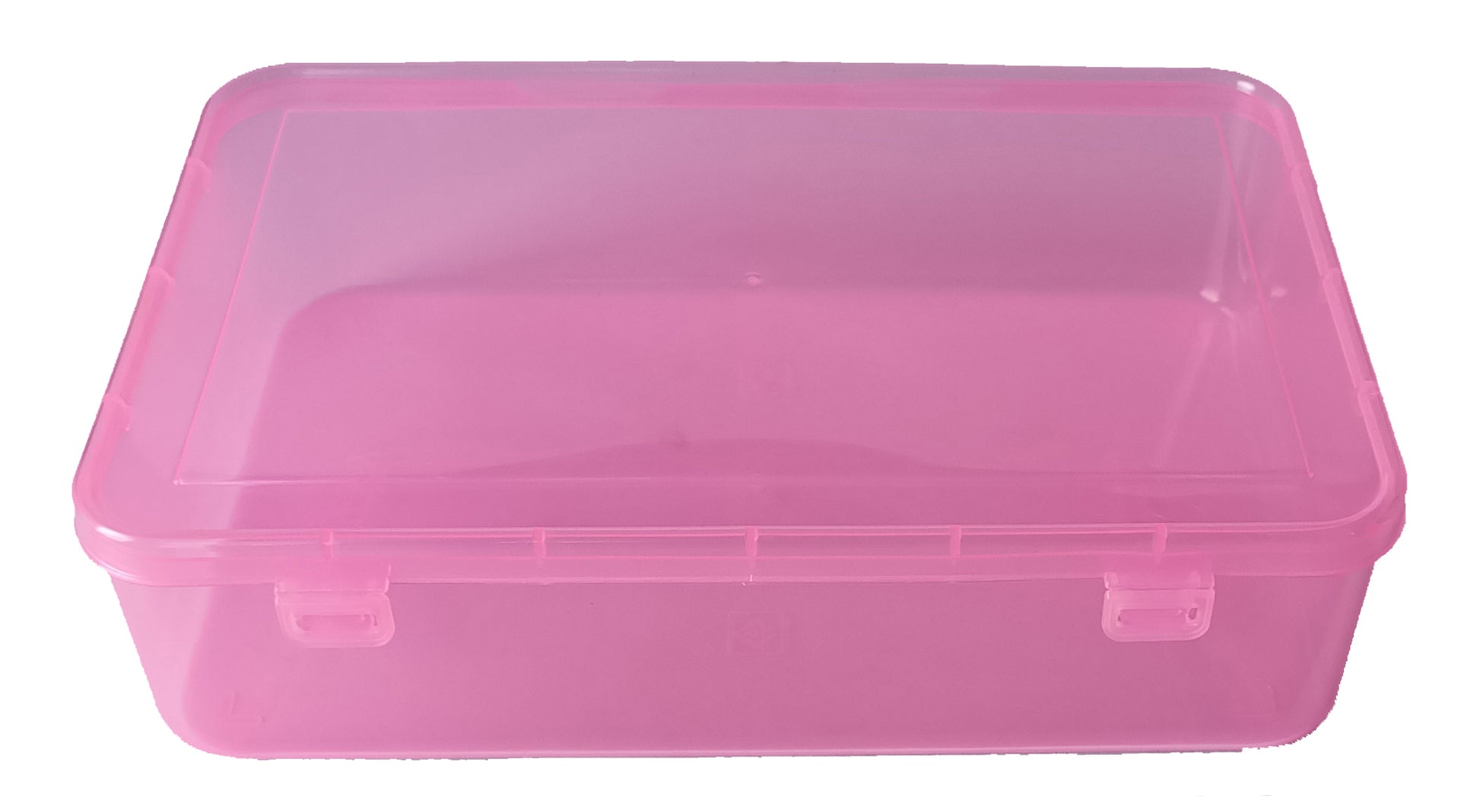 Big Plastic Storage Boxes Pink Colour upper view