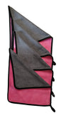 Pink Coloured Microfiber cloth duster front & Back side  set of 4