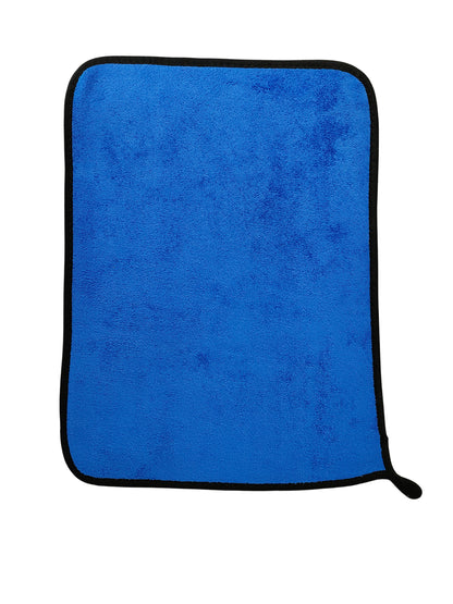 Blue Coloured Microfiber cloth duster front side
