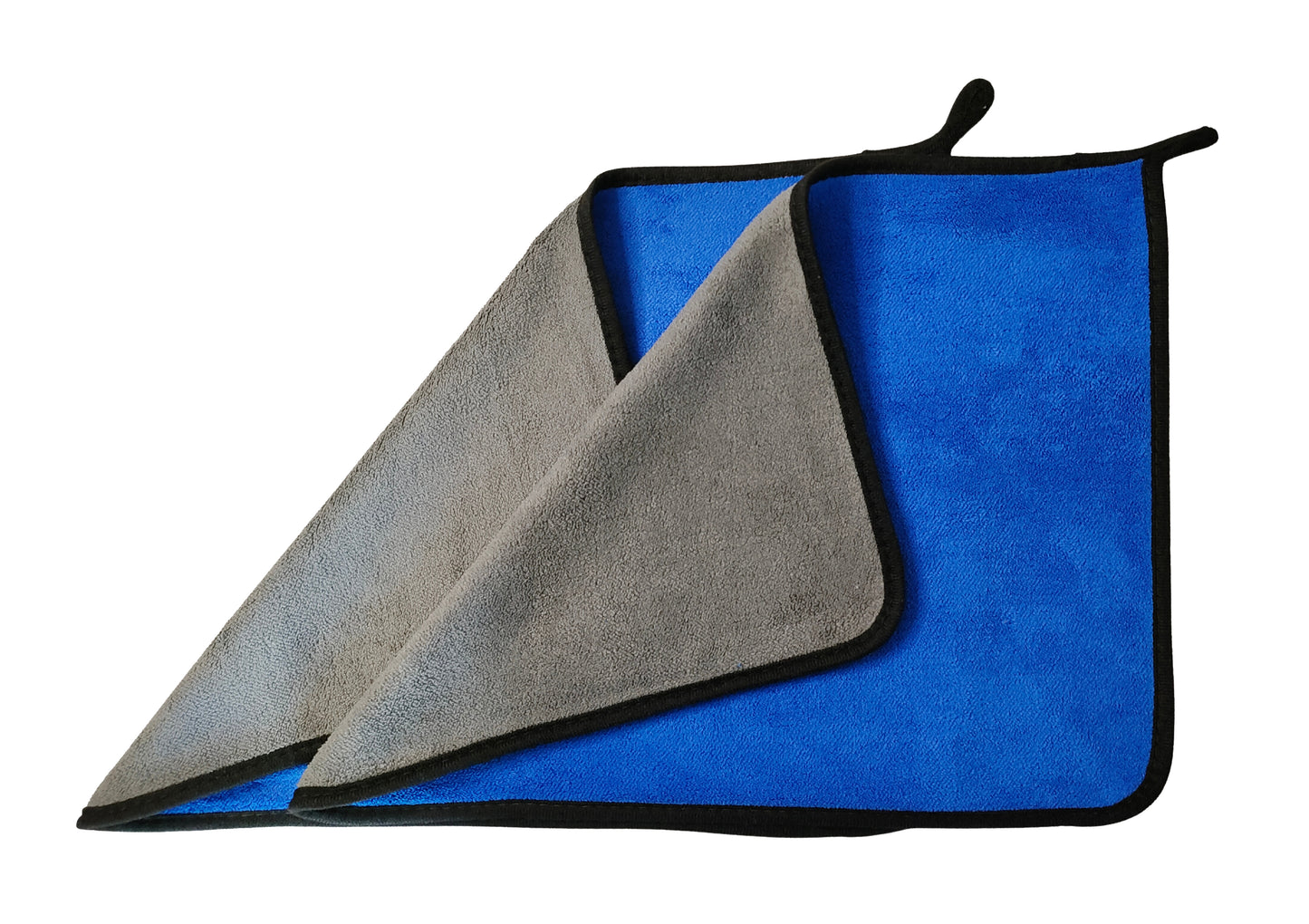 Blue Coloured Microfiber cloth duster front & Back side set of 2
