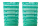 Green Coloured Plastic Medium Storage Boxes set of 12
