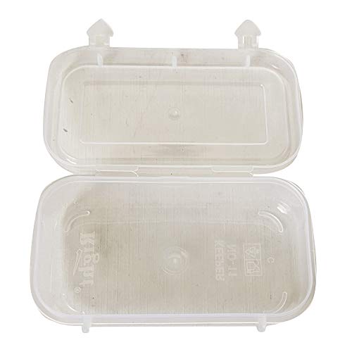 Clear Plastic Very Small Storage Boxes open box