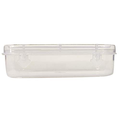 Clear Plastic Very Small Storage Boxes front view
