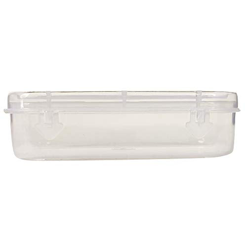 Clear Plastic Very Small Storage Boxes Size 3.5x1.5x1 Inches (Set of 12)