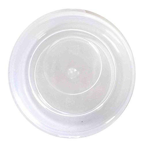 Plastic Clear Circular Storage Boxes upper view