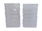 Clear Plastic Medium Storage Boxes set of 12