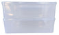 Clear Plastic Extra Large Storage Box set of 2