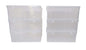 Clear Plastic Medium Storage Boxes set of 