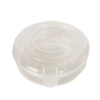 Plastic Clear Circular Storage Boxes upper view